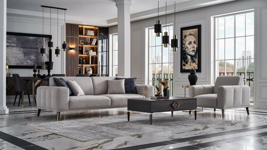 Décoration métallique Valentin Hedgehog Small doré, l8xA5xH15 cm