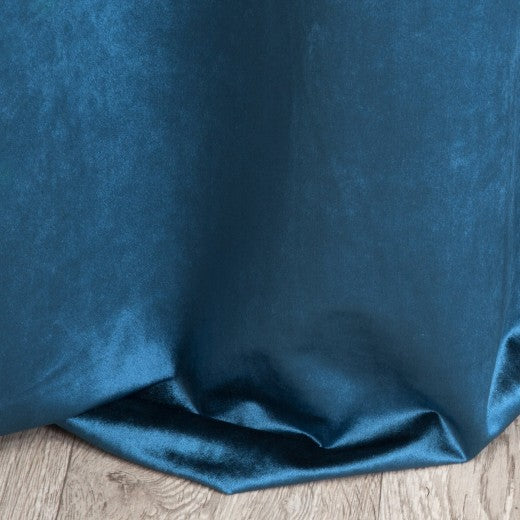 Draperie Gala en velours bleu, 140 x 250 cm, 1 pièce