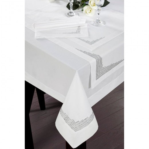Nappe Klara Blanc, 160 x 260 cm