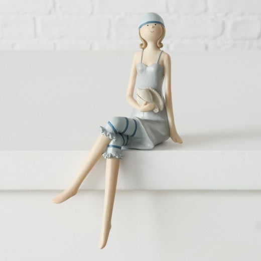 Figurine décorative polystyrène Lexy Multicolore, Modèles Assortis, l9xA9xH20 cm
