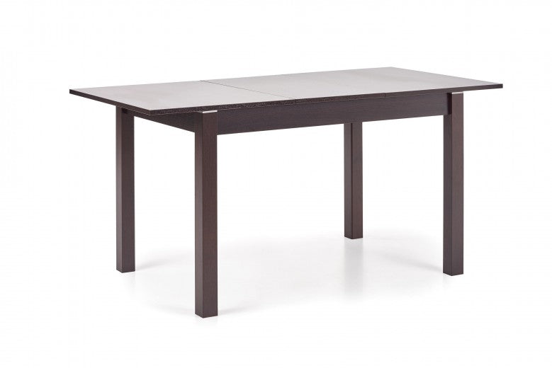 Table extensible en aggloméré et MDF Ernest II Wenge, L160-200xl80xH74 cm