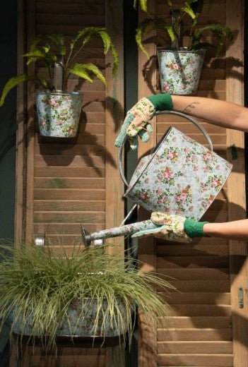 Pot suspendu en métal Rose Pastel, Ø15,9xH26 cm