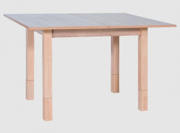 Table basse extensible, en chêne Iza, Chêne Sonoma, L62-124xl91xH60-78 cm
