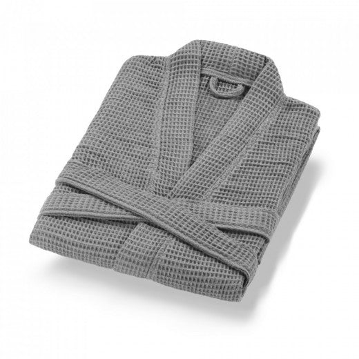 Peignoir femme en coton, Mia Gri Inchis, L