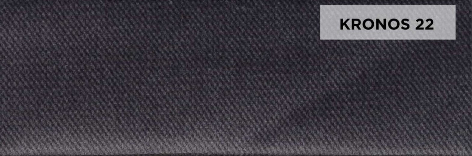 Lit recouvert de tissu Florentino Boxspring Gris, surmatelas inclus, 200 x 180 cm