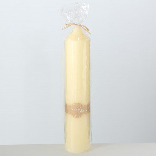 Bougie pilier Church Tall Crem, Ø10xH50 cm