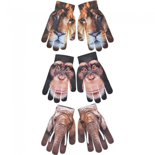 Gants de jardinage pour enfants, Africa Multicolor, Modèles assortis, l12,6xH19,4 cm