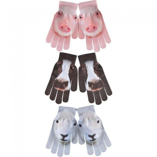 Gants de jardinage pour enfants, Animaux Multicolores, Modèles Assortis, l12,6xH19,4 cm