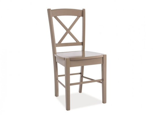 Chaise en bois CD-56 Truffe, l40xA36xH85 cm