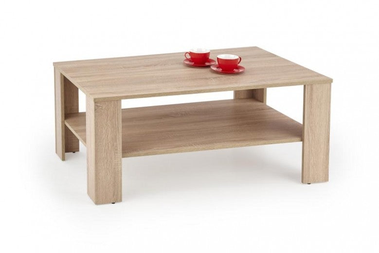 Table basse de Kwadro Chêne Chêne Sonoma, L110xl65xH53 cm