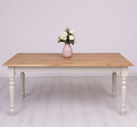 Tableau du bois et du chêne, Pasy PS623 White P004 / Oak P061, L160XL90XH78 CM