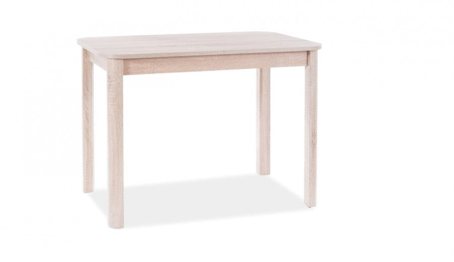 Table en bois aggloméré et MDF, Diego I Chêne Sonoma, L105xl65xH75 cm