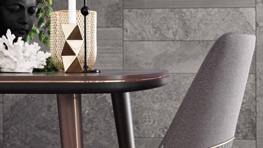 Table en aggloméré Diamond Walnut, L200xl100xH78,5 cm