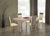 Table extensible en aggloméré et MDF Sewer Chêne Sonoma, L160-300xl90xH76 cm