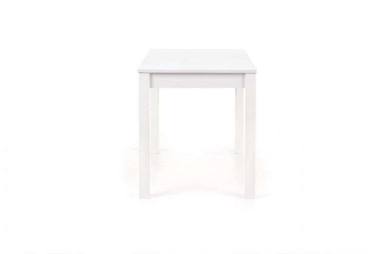 Table Ksawery Blanc aggloméré et MDF, L120xl68xH76 cm
