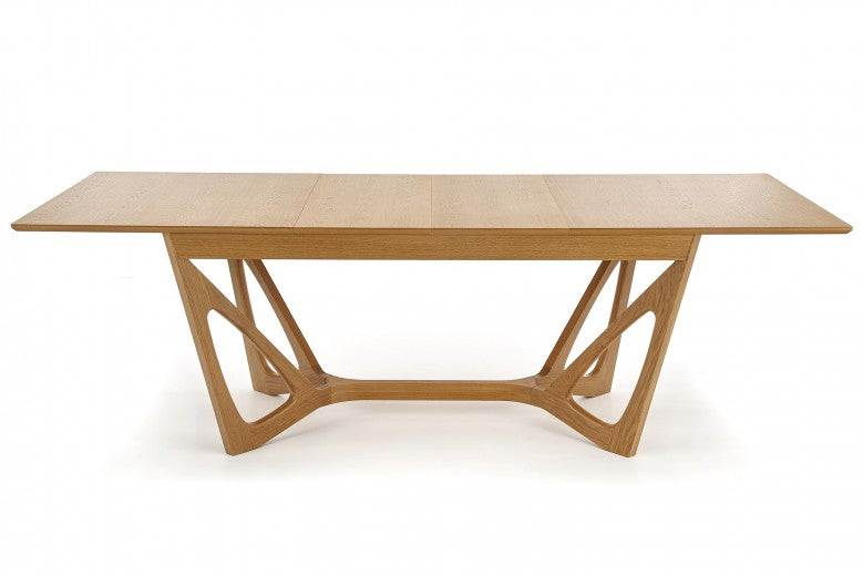 Table extensible en MDF et bois Chêne Wenanty, L160-240xl100xH77 cm