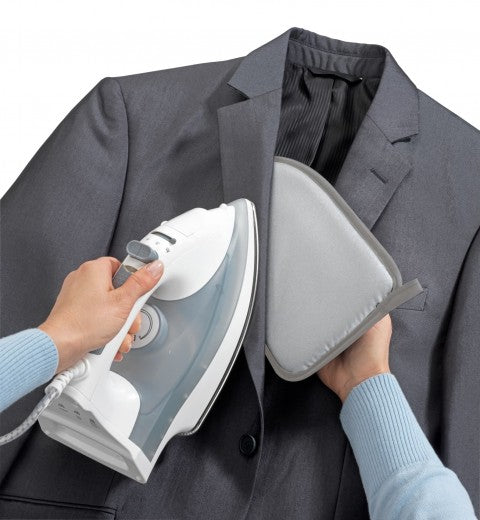 Gant de repassage en polyester, Coussin gris, L24xl15 cm