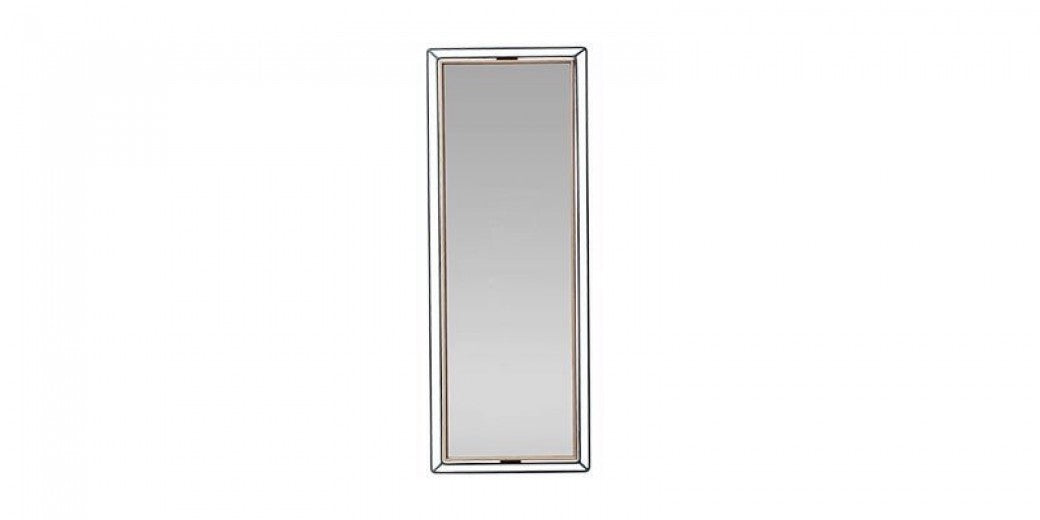 Miroir décoratif avec cadre Louisa Large noyer / noir, l30,5xH80,6 cm