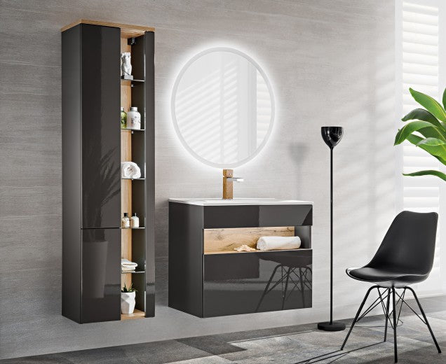 Miroir de salle de bain avec Led Venus Ø 60 cm