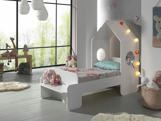 Lit MDF pour enfants de type enfant Casami White Cottage