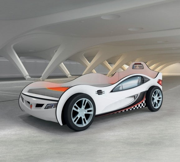 Lit de palette pour enfants Coupe Blanc-190 x 90 cm