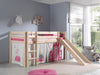 Pin de plancher en bois avec glissement de pino Pino Princess Natural, 200 x 90 cm