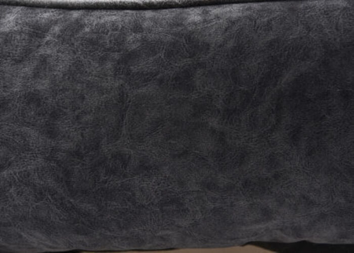 Lit pour animaux de compagnie, avec rebords hauts, Cosy XS, Gris clair / Gris foncé, L47x37xH17 cm