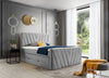 Pat rabatabil cu lada de depozitare, tapitat cu stofa, Candys Boxspring Nube (1)