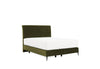 Pat tapitat cu stofa, Blanks Boxspring Verde Olive (2) & ELTMPL-BED-BLANCA-BOXSPRING-NUBE-33 (2)