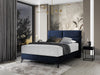 Pat tapitat cu stofa, Safro Boxspring Velvet (1)