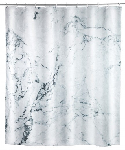 Rideau de douche en polyester, Onyx Multicolore, 180 x 200 cm