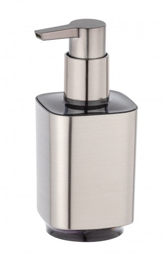 Distributeur de savon, plastique, Auron Chrome, L7xl8xH16,5 cm