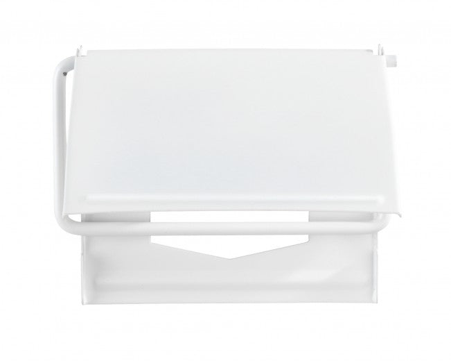 Support papier toilette, Couverture Blanche, l13,5xA2,5xH12 cm