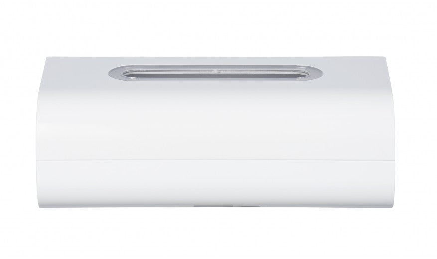 Boîte à serviettes, en ABS, Oria Blanc, l24xA13xH8.5 cm