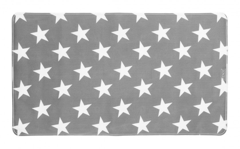 Tapis de bain antidérapant, en TPR, Stella Gris, 40 x 70 cm