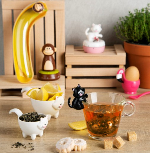 Bac à couvercle banane, ABS, L22,5xl4,5xH4,5 cm, Joie Monkey Jaune