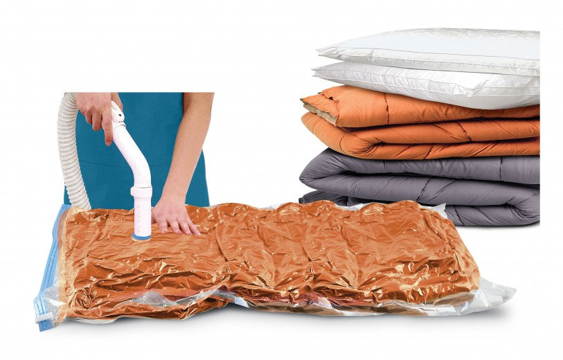 Sac Rangement Sous Vide, Sac sous vide, Mira XL Transparent, L100xl70 cm