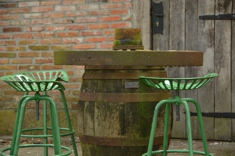 Chaise de jardin, fonte, Sturdy Antique Vert, l50xA46xH69,7-76 cm