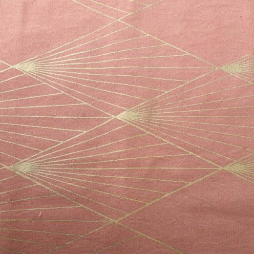 Croix de table en coton Galina Roz, 2 pièces, 40 x 140 cm