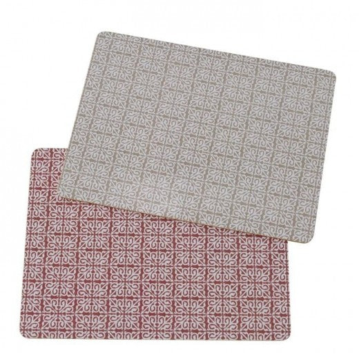 Lot de 4 supports pour marmites Ibiza Multicolor, Modèles Assortis, L40xl30 cm