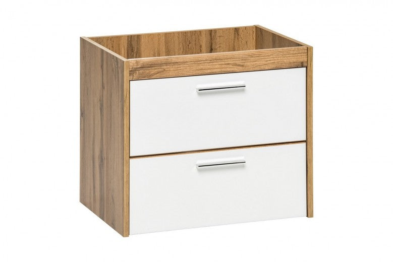 Ensemble masque et lavabo 60 cm / 61 cm, Ibiza Blanc