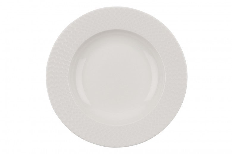 Service de vaisselle en porcelaine, Berna Dinner Blanc, 24 pièces