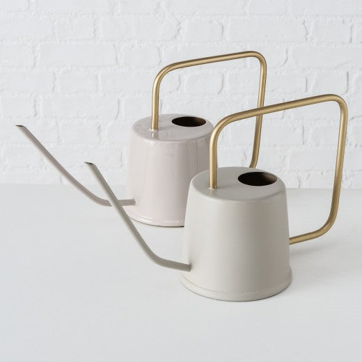 Arroseurs décoratifs en métal Jaryn Gris / Beige, Motifs Assortis, L39xl15xH23 cm