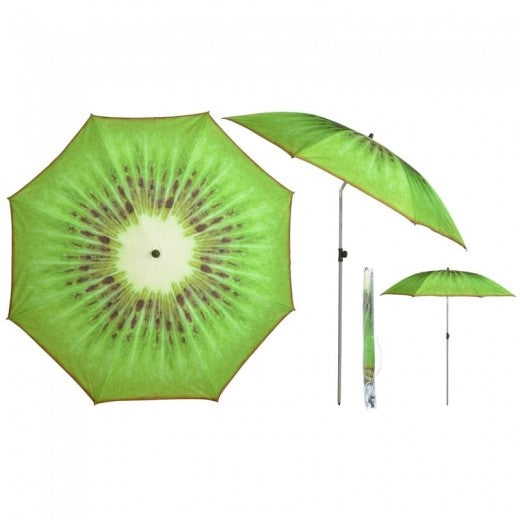 Parasol, Vert Kiwis, Ø184xH226 cm