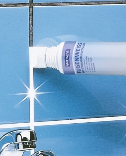 Mastic blanchissant pour carreaux de mur et de sol en céramique, avec applicateur éponge, Tile Line Blanc, 125 ml