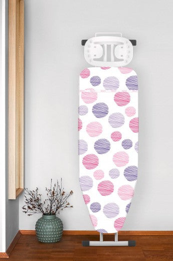 Housse de table à repasser en coton, Basic Pro M/L, Multicolore, L128xl44 cm