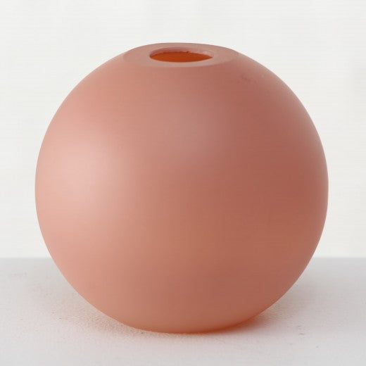 Vase décoratif en verre Merlinde Multicolore, Modèles Assortis, Ø10xH10 cm