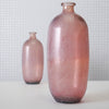 Vase en verre recyclé Alicia Small Rose, Ø16xH38 cm